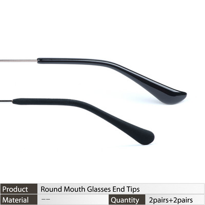 Szemüveg lábvédő Szemüvegek Csúszásgátló ujjú Puha fülakasztók