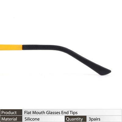 Szemüveg lábvédő Szemüvegek Csúszásgátló ujjú Puha fülakasztók