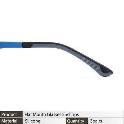 Szemüveg lábvédő Szemüvegek Csúszásgátló ujjú Puha fülakasztók