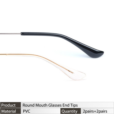 Szemüveg lábvédő Szemüvegek Csúszásgátló ujjú Puha fülakasztók