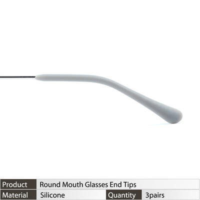 Szemüveg lábvédő Szemüvegek Csúszásgátló ujjú Puha fülakasztók