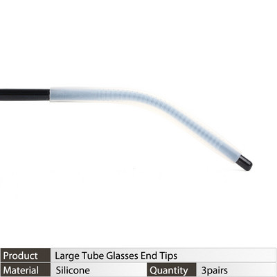 Szemüveg lábvédő Szemüvegek Csúszásgátló ujjú Puha fülakasztók