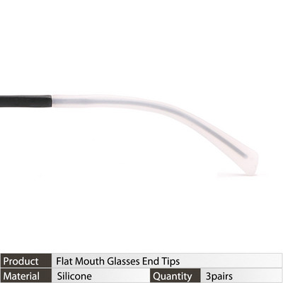 Szemüveg lábvédő Szemüvegek Csúszásgátló ujjú Puha fülakasztók