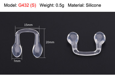 10db Nyeregszemüvegek Orrpárna Szemüvegek Csúszásgátló Tartó Szemüvegtartozékok