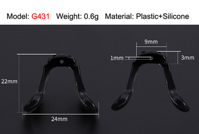 10db Nyeregszemüvegek Orrpárna Szemüvegek Csúszásgátló Tartó Szemüvegtartozékok