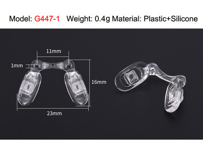 10db Nyeregszemüvegek Orrpárna Szemüvegek Csúszásgátló Tartó Szemüvegtartozékok