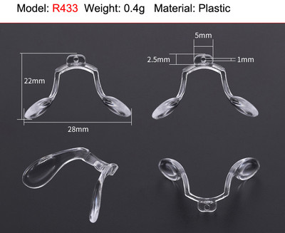 10db Nyeregszemüvegek Orrpárna Szemüvegek Csúszásgátló Tartó Szemüvegtartozékok