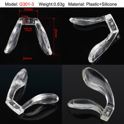 10db Nyeregszemüvegek Orrpárna Szemüvegek Csúszásgátló Tartó Szemüvegtartozékok