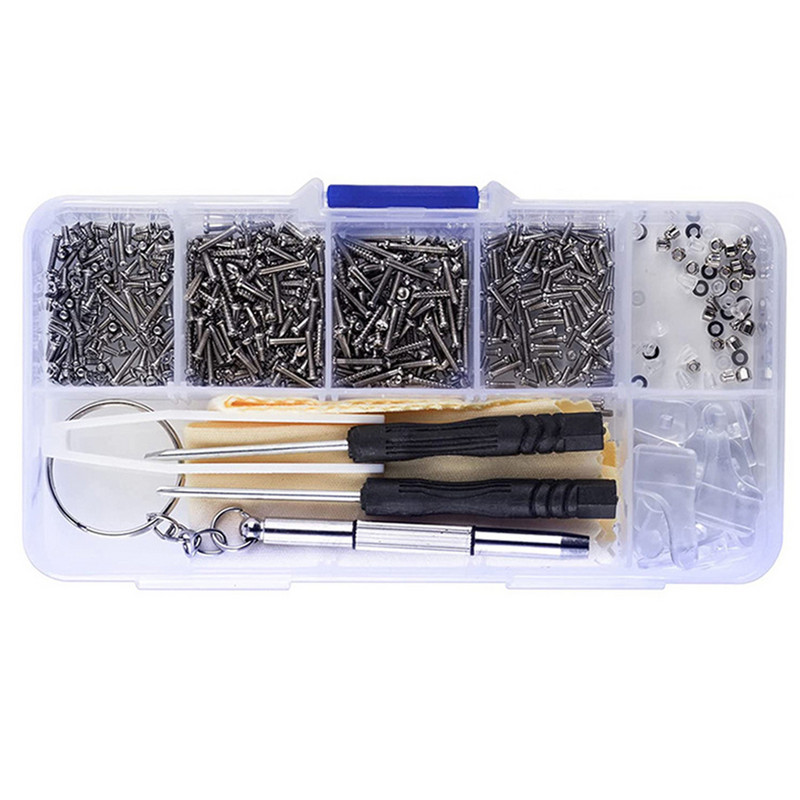 1 dobozos szemüvegjavító készlet professzionális kézi csere szilikon keretes orrpárna napszemüveg szerszámok kiegészítők