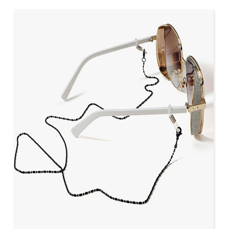2023 Női Szemüvegek Lánc Arcmaszk Nyaklánc Csúszásmentes Napszemüveg Kantár Fém Többszínű Retro Art Szemüvegek Lánc Semleges Ékszerek