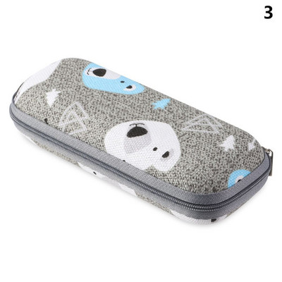 Női szemüveg tok Rajzfilm aranyos bagoly állat napszemüveg tároló védő Hordozható kemény bőr olvasószemüveg doboz