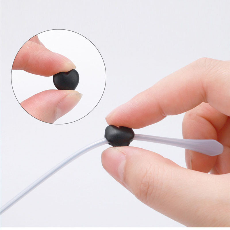 10 pár szemüvegszárvégek ujjrögzítő szilikon csúszásgátló tartó elasztikus szemüvegek fülakasztó tükör láb szemüveg kiegészítők