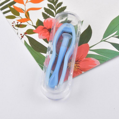 1 szett új többszínű kontaktlencsék csipeszek és szívórudak speciális bilincsekhez Szerszám kontaktlencse behelyező eltávolító