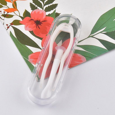 1 szett új többszínű kontaktlencsék csipeszek és szívórudak speciális bilincsekhez Szerszám kontaktlencse behelyező eltávolító