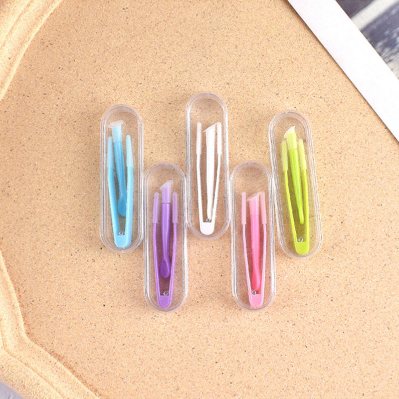 1 szett új többszínű kontaktlencsék csipeszek és szívórudak speciális bilincsekhez Szerszám kontaktlencse behelyező eltávolító