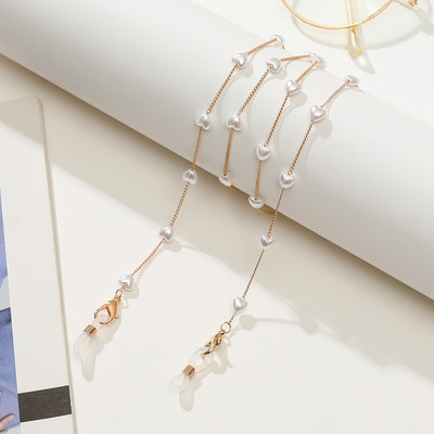 Új gyöngy maszk kötél szemüveg lánc többcélú kiegészítők kézzel készített maszk dekoráció nyaklánc Elegáns gyönyörű női ékszer