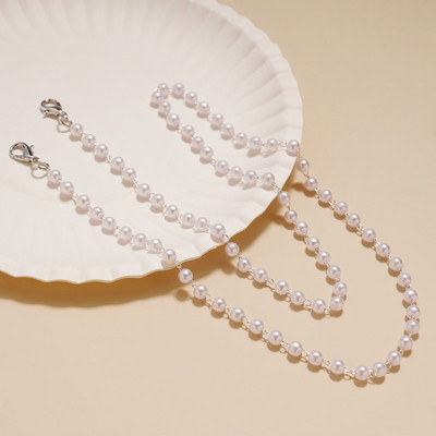 Új gyöngy maszk kötél szemüveg lánc többcélú kiegészítők kézzel készített maszk dekoráció nyaklánc Elegáns gyönyörű női ékszer