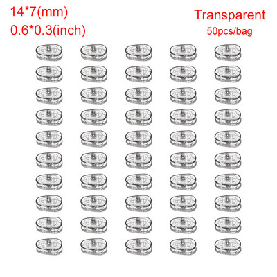 5/10/25 paari universaalsed libisemisvastased silikoonist ninapadjad, sisselükatavad prillid, ninapadjad, pehmed turvatugi ninapadjad prillide tarvikud