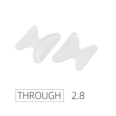 Zilead 5Pairs Puha Szilikon Szemüvegek Orrpárnák Merevítő Szemüvegek Tartó Napszemüvegek Csúszásmentes orrpárna Szemüveg kiegészítők Szemüvegek