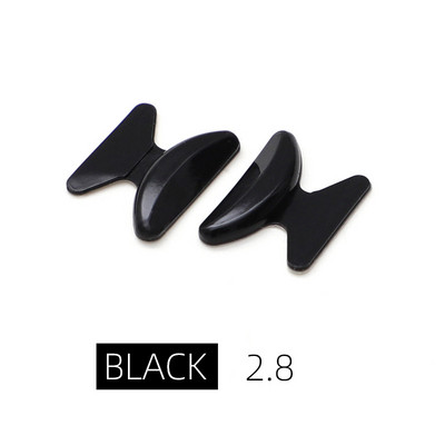 Zilead 5Pairs Puha Szilikon Szemüvegek Orrpárnák Merevítő Szemüvegek Tartó Napszemüvegek Csúszásmentes orrpárna Szemüveg kiegészítők Szemüvegek