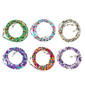 Bohém színes maszkszíj Uniszex állítható hosszúságú maszk lánc divat szemüvegek zsinór elveszés elleni olvasószemüvegek kötélszíj