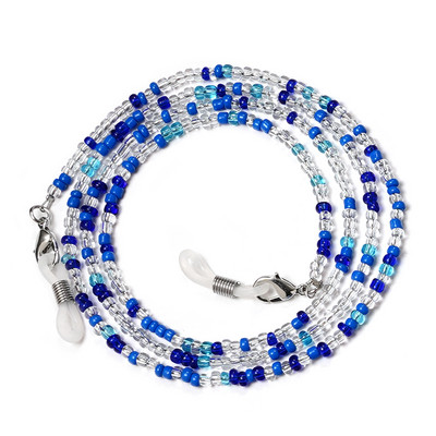 Bohém színes maszkszíj Uniszex állítható hosszúságú maszk lánc divat szemüvegek zsinór elveszés elleni olvasószemüvegek kötélszíj