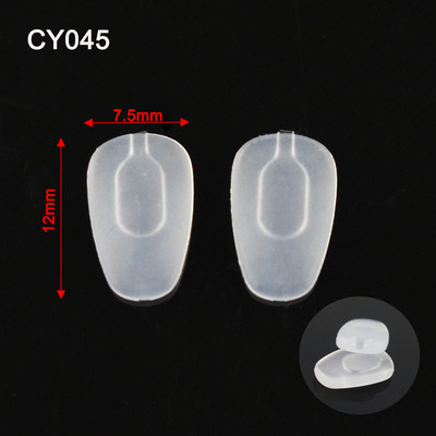 20db 2022 Új szilikon szemüvegek szemüvegek orrpárnák optikai keret javítási tartozék alkatrész benyomható betét típusa ingyenes kiszállítás