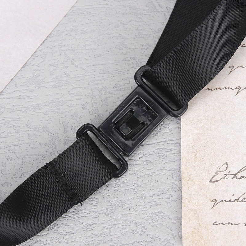 Rankų darbo juodo kaspino kaklaraištis iš krištolinio krištolinio akmens papuošalai Vyriški marškiniai Karšta nauja mergaičių apykaklė Kaklo kaklaraiščiai Mokyklinė uniforma moteriška kaklaraištis