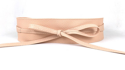 Női öv ruhához Bőr csípős, széles övek Egyszerű bekötésű derékpánt kabát fűző tervező luxusmárka Cummerbunds deréköv