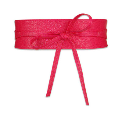 Női öv ruhához Bőr csípős, széles övek Egyszerű bekötésű derékpánt kabát fűző tervező luxusmárka Cummerbunds deréköv