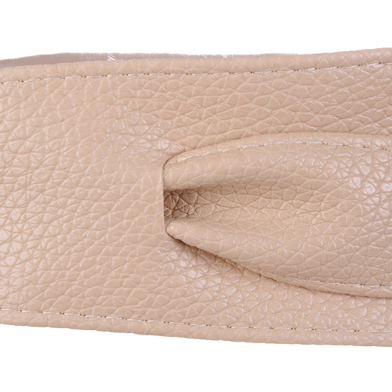 Női öv ruhához Bőr csípős, széles övek Egyszerű bekötésű derékpánt kabát fűző tervező luxusmárka Cummerbunds deréköv