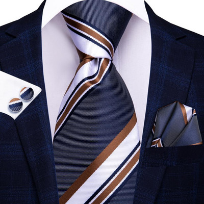 Hi-Tie Blue Business Solid 100% selyem férfi nyakkendő nyakkendő 8,5 cm férfi nyakkendő Formális Luxus Esküvő Kiváló minőségű Gravata