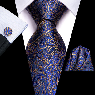 Hi-Tie Blue Business Solid 100% selyem férfi nyakkendő nyakkendő 8,5 cm férfi nyakkendő Formális Luxus Esküvő Kiváló minőségű Gravata