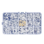 Új 150 pár/doboz szilikon orrpárna szemüveghez Puha orrpárna szemüveghez napszemüveg csavarok szemüveghez javító készlet