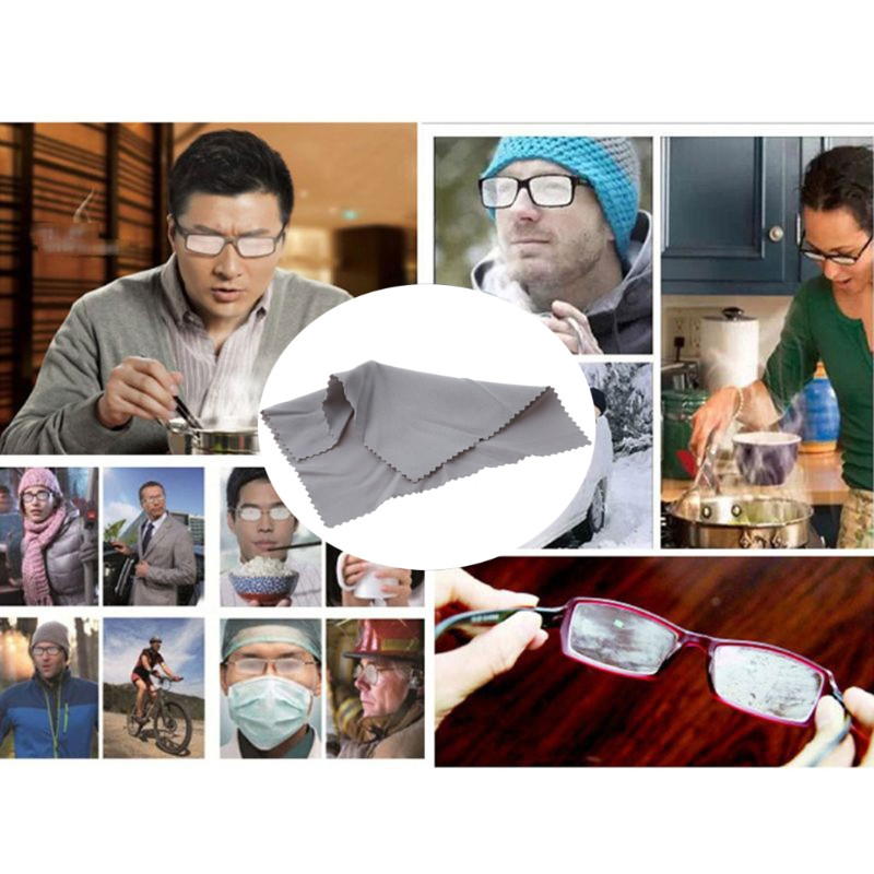 5 db Újrafelhasználható párásodásgátló törlőkendők Szemüvegek Előre megnedvesített páramentes lencsetörlő páramentesítő szemüvegtörlő a szemüveg párásodásának megelőzése érdekében