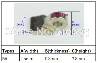 100db egyetlen zsanér fém optikai kerethez széles zsanér forrasztás zsanér cserepánt javító alkatrész 7 különböző méretű 9013