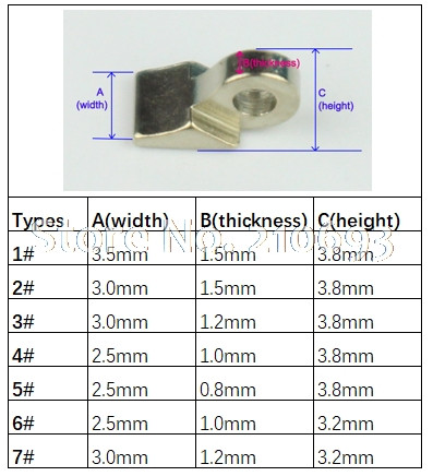 100db egyetlen zsanér fém optikai kerethez széles zsanér forrasztás zsanér cserepánt javító alkatrész 7 különböző méretű 9013