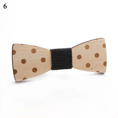 Divatos fa csokornyakkendő férfiaknak Uniszex üreges faragott retro fa nyakkendők állítható pánt Vintage csokornyakkendő csokornyakkendő vékony nyakkendő