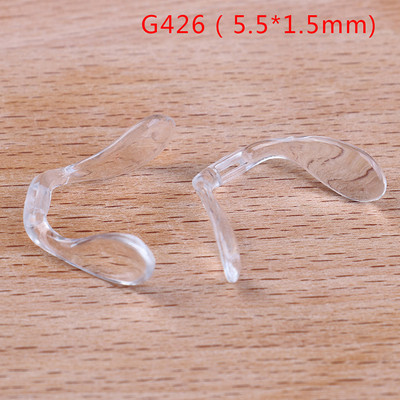 10 db többstílusú szilikon U alakú csúszásgátló orrpárna szemüveg napszemüveg ragasztópárna szemüveg