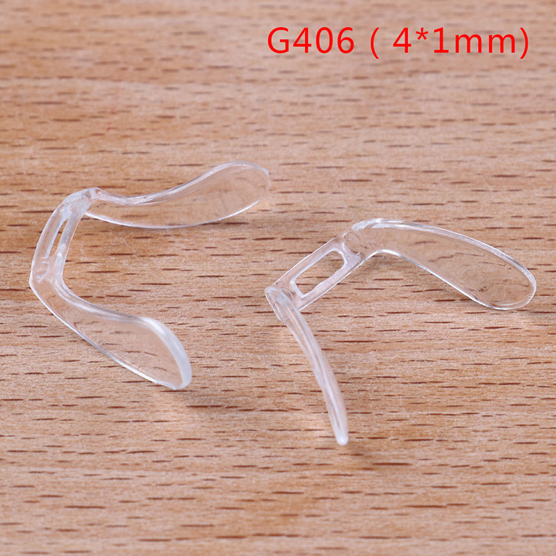 10 db többstílusú szilikon U alakú csúszásgátló orrpárna szemüveg napszemüveg ragasztópárna szemüveg