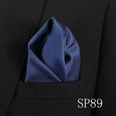 Divat selyem zsebkendő Sálak Vintage Hankies férfi zsebkendő négyzet alakú csíkos tömör takony rongy 22*22 cm