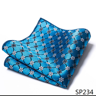 Divat selyem zsebkendő Sálak Vintage Hankies férfi zsebkendő négyzet alakú csíkos tömör takony rongy 22*22 cm