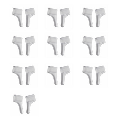 10 pár/tétel Csúszásgátló szilikon szemüvegek fülakasztók gyerekeknek és felnőtteknek Szemüvegek Sport templomcsúcsok Puha fülakasztó