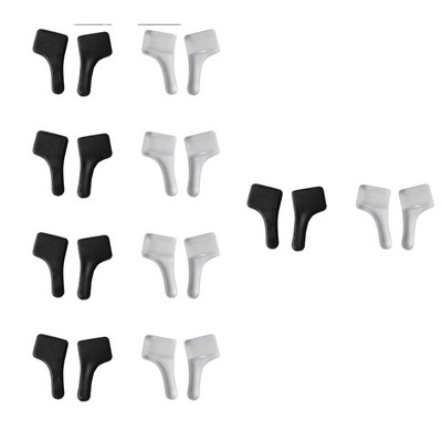 10 pár/tétel Csúszásgátló szilikon szemüvegek fülakasztók gyerekeknek és felnőtteknek Szemüvegek Sport templomcsúcsok Puha fülakasztó