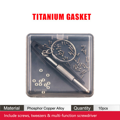 COLOUR_MAX 10db TITÁN TÖMÍTÉS csavarokkal/csavarhúzóval/csipeszekkel szemüvegekhez Napszemüvegek