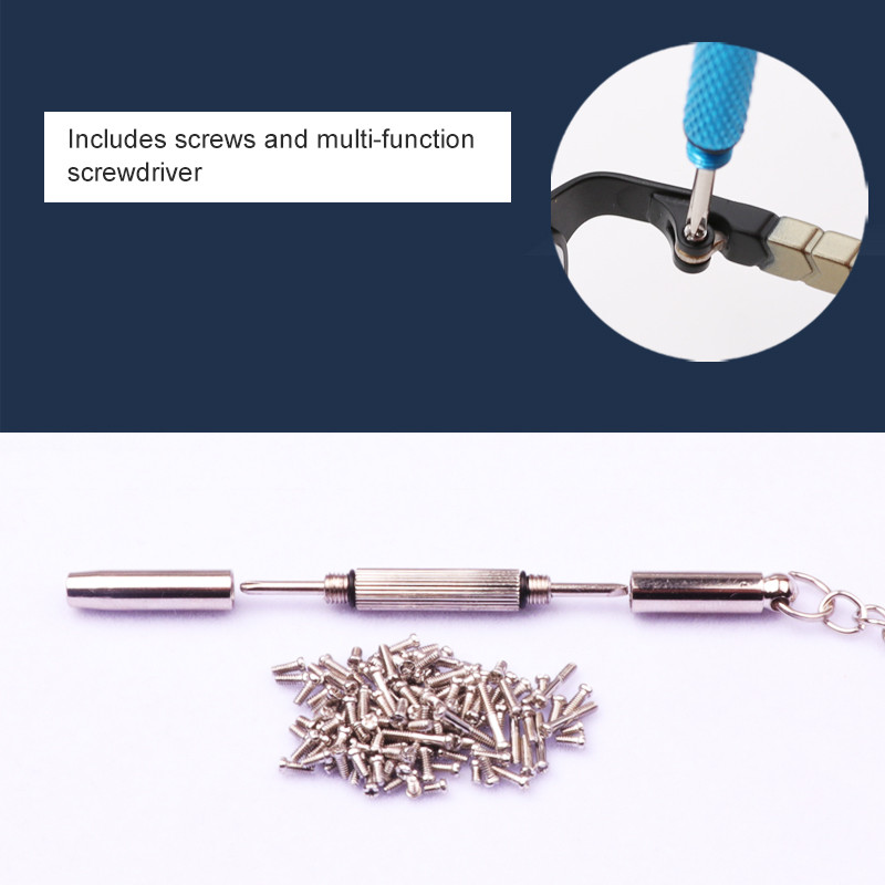 COLOUR_MAX 10db TITÁN TÖMÍTÉS csavarokkal/csavarhúzóval/csipeszekkel szemüvegekhez Napszemüvegek