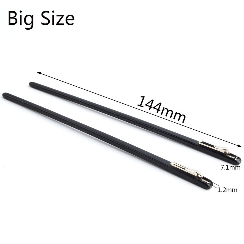 1 pár 5mm 7mm 9mm fekete acetát szemüveg szár Szemüveg láb javítás csere