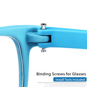 Colour_MAX Chicago csavaroszlopok rögzítőcsavarok készlet szemüvegekhez, szemüveg-javításhoz csavarhúzóval