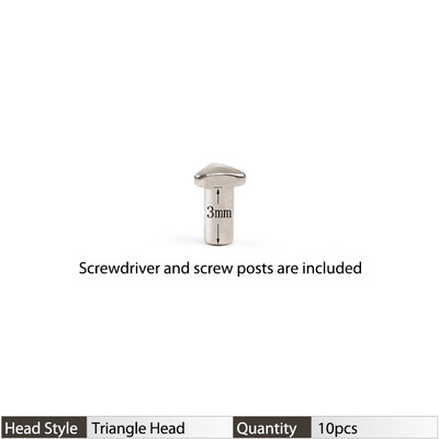 Colour_MAX Chicago csavaroszlopok rögzítőcsavarok készlet szemüvegekhez, szemüveg-javításhoz csavarhúzóval