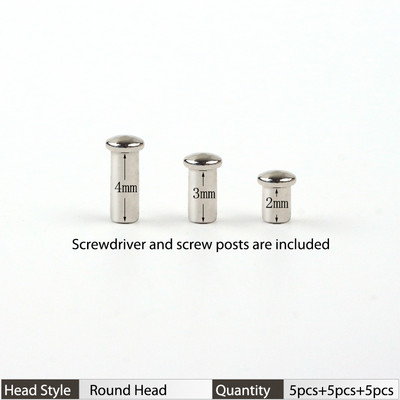 Colour_MAX Chicago csavaroszlopok rögzítőcsavarok készlet szemüvegekhez, szemüveg-javításhoz csavarhúzóval